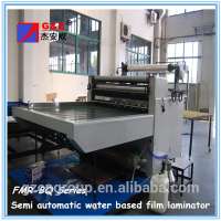 Roll to sheet film laminator machine for cardboard box